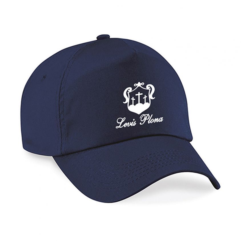 Fondazione Levis Plona cappellino blu con logo